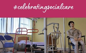 Celebrating Social Care - Training equipment photographed